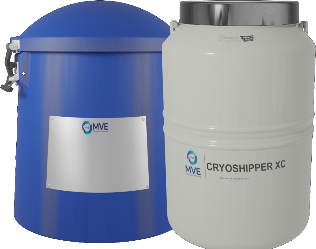 MVE Cryoshipper XC vapor shipper